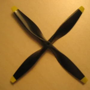 4 bladet propel til Ultra Micro Spitfire/Mustang