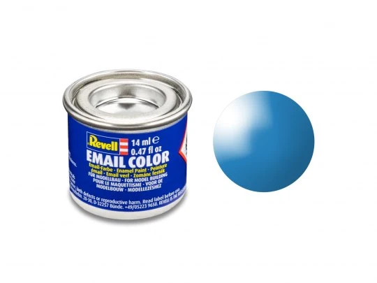 Revell Enamel maling, Light Blue, Gloss, 14ml - Billede 2