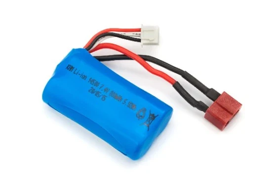 BLACKZON Battery Pack (Li-ion 7.4V, 800mAH), W/Dean Plug - Billede 2