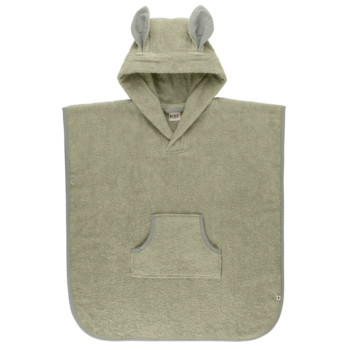 Bibs - Kangaroo Poncho Badekåbe Toddler - Sage - Billede 2