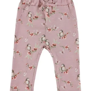 Name It Baby - Nbfbetty Leggings / Dawn Pink/Fugle
