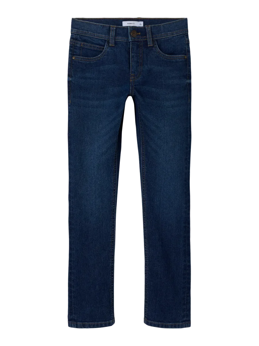 Name It Slimfit Jeans - Nkmsilas - Dark Blue Denim