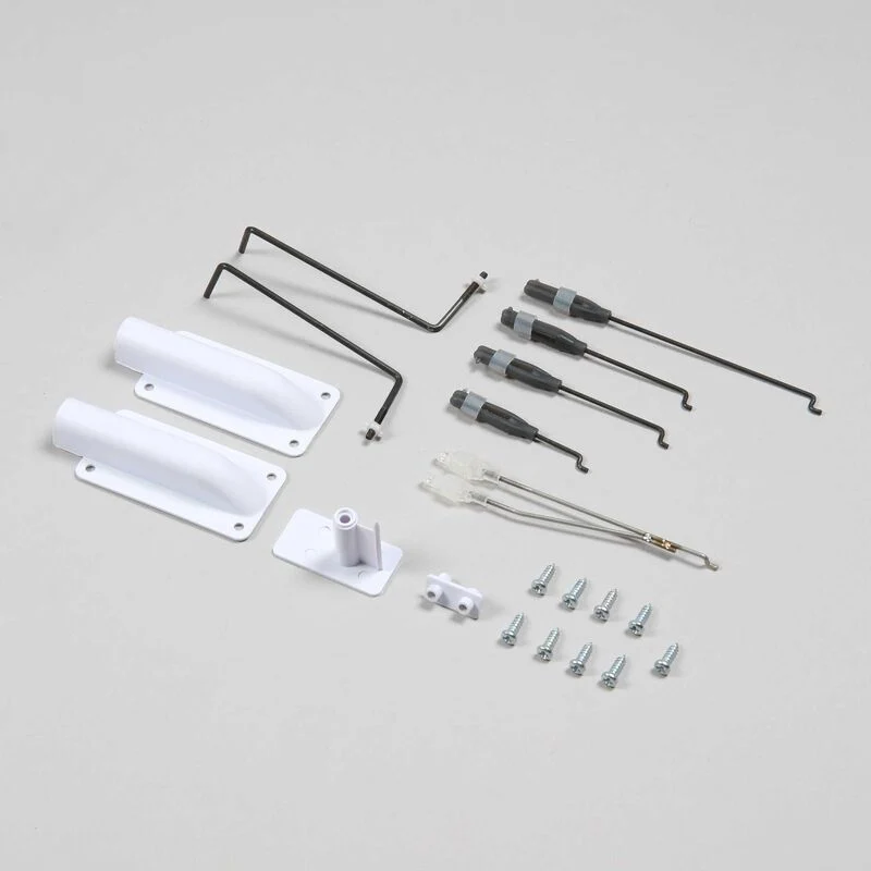 Habu STS, SS 70mm EDF, Pushrod with Clevis Set Servo Covers - Billede 2