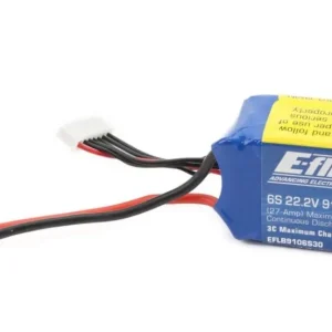 910mAh-6s 30C LiPo.