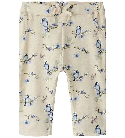 Name It Baby - NbfBetty Leggings / Peyote Melange/Fugle