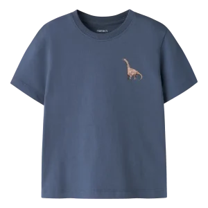 Name It T-shirt - Nmmhimus SS Nreg - vintage indigo/Dino