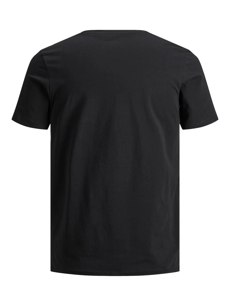 Jack & Jones - Organic Basic T-Shirt Kortærmet O-Neck Noos - Black - Billede 3
