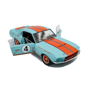 Model Ford Mustang Shelby GT 500 1967 Blå/Orange