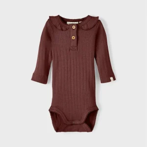 Lil 'Atelier - Rachel Langærmet Body Hea - Rum Raisin