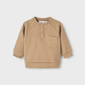 Lil 'Atelier - Labon Langærmet Loose Sweat - Tigers Eye