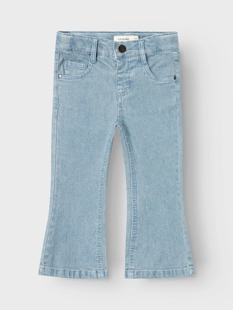 Lil 'Atelier - Salli High Waist Slim Boot Jeans 7217-RO - Medium Blue Denim - Billede 2