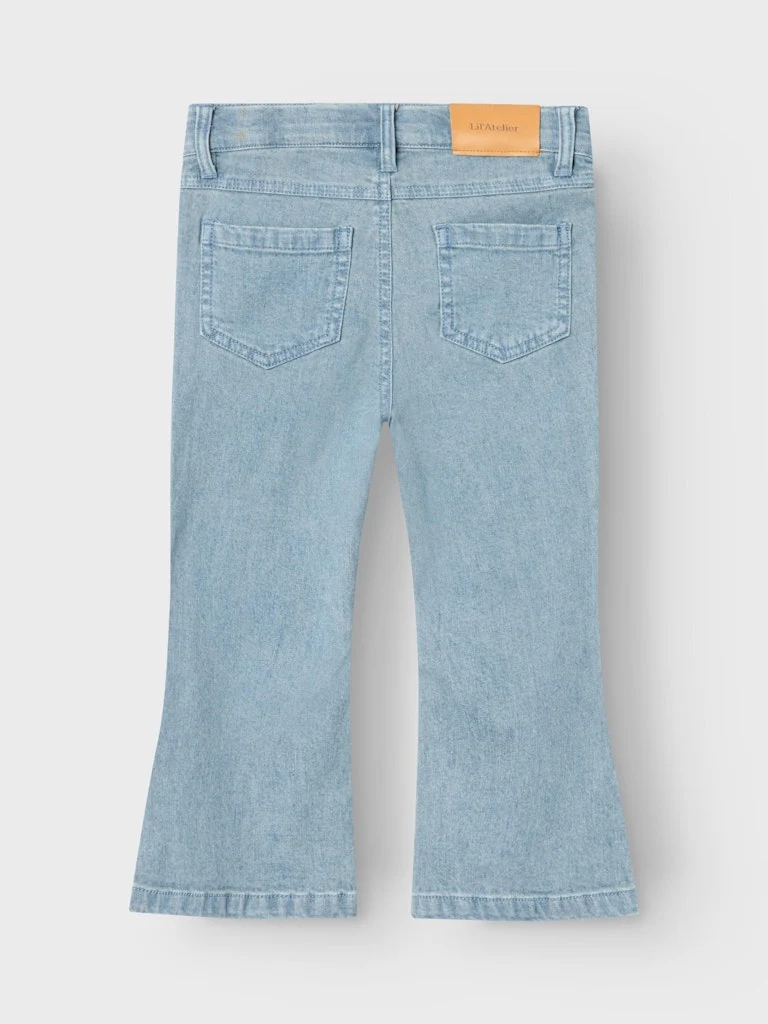 Lil 'Atelier - Salli High Waist Slim Boot Jeans 7217-RO - Medium Blue Denim - Billede 4