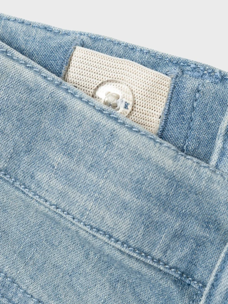 Lil 'Atelier - Salli High Waist Slim Boot Jeans 7217-RO - Medium Blue Denim - Billede 3