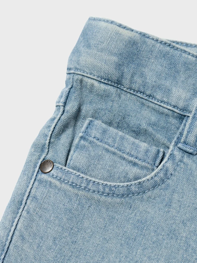 Lil 'Atelier - Salli High Waist Slim Boot Jeans 7217-RO - Medium Blue Denim - Billede 5