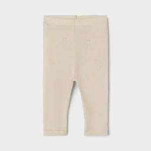 Lil 'Atelier - Nimo WO/MO Uld Leggings - Sandshell