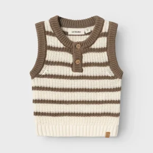 Lil 'Atelier Strik Vest - Emlen - Birch