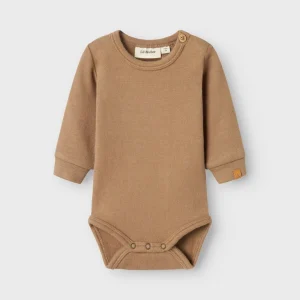 Lil 'Atelier - Thoro Langærmet Slim Body - Sepia Tint