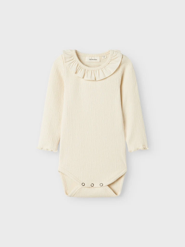 Lil 'Atelier - Oline Langærmet Slim Body - Birch