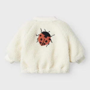 Lil 'Atelier - Lajo Bomber Jakke - Coconut Milk / Mariehøne