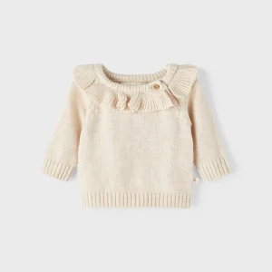 Lil 'Atelier - Dorit Langærmet Loose Strik - Turtledove
