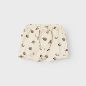 Lil 'Atelier - Geo Loose Shorts May - Turtledove
