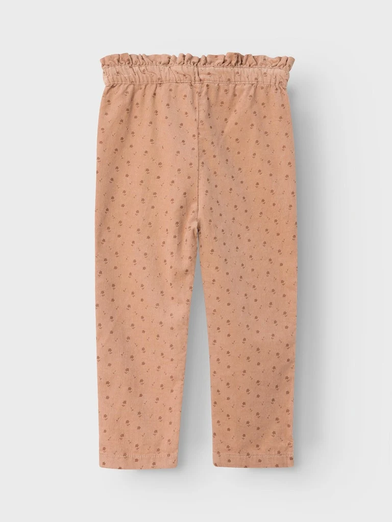 Lil 'Atelier - Bella Loose Fløjs bukser 2484-TI - Nougat - Billede 3