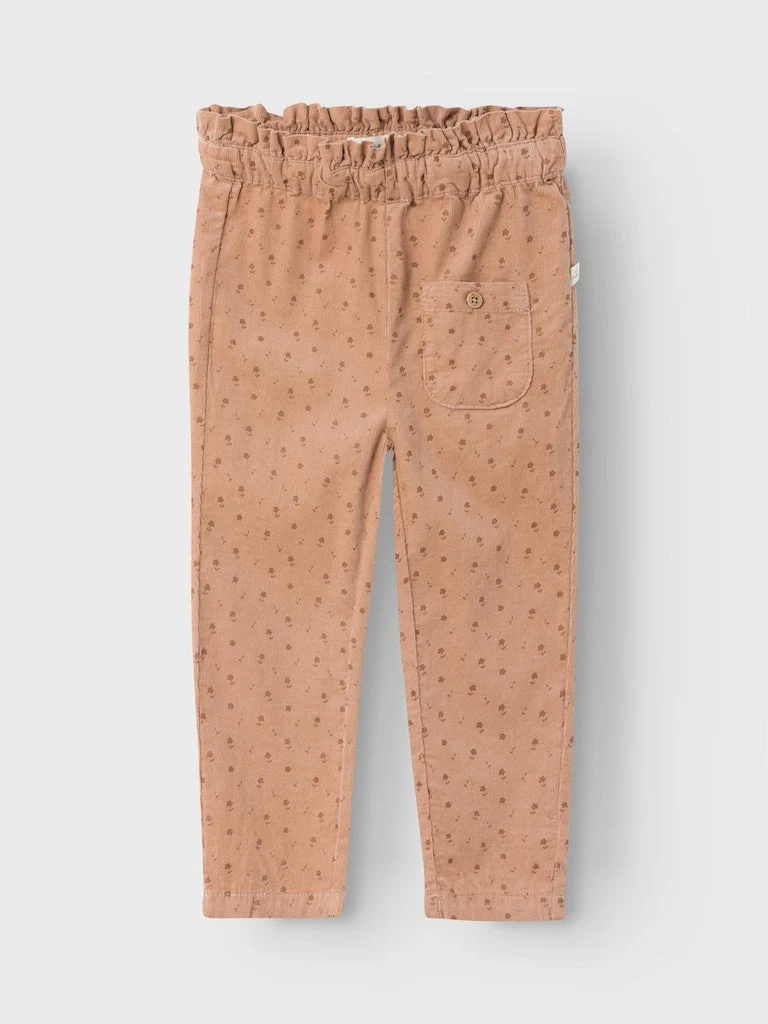Lil 'Atelier - Bella Loose Fløjs bukser 2484-TI - Nougat - Billede 2