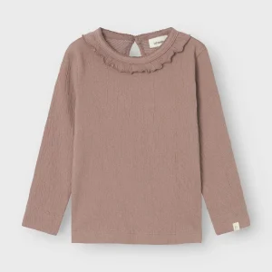 Lil 'Atelier - Nalo Bea Langærmet Slim Bluse -Antler