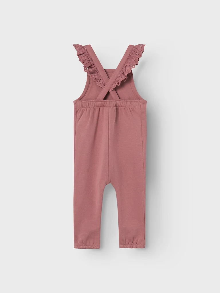 Lil 'Atelier - Doris Loose Sweat Overall - Nostalgia Rose - Billede 3