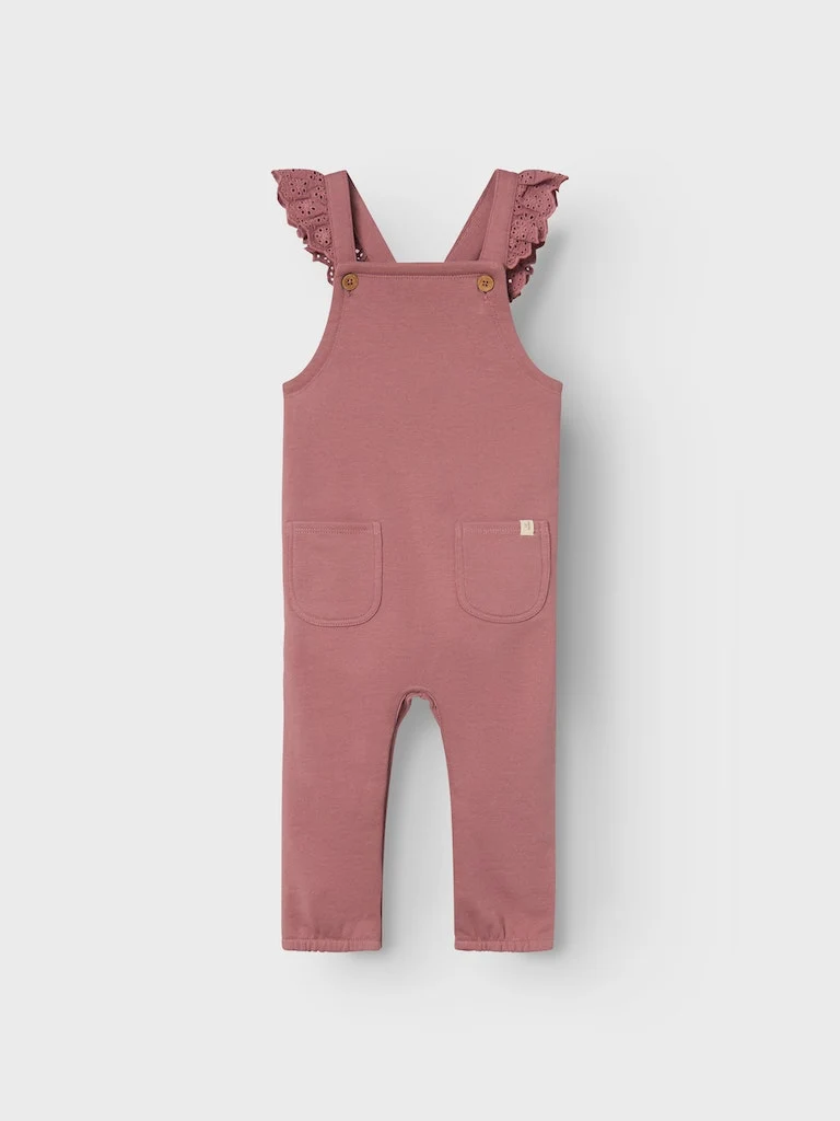 Lil 'Atelier - Doris Loose Sweat Overall - Nostalgia Rose - Billede 2