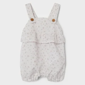 Lil 'Atelier - Jonina Kort Løs Overall - Lilac Ash