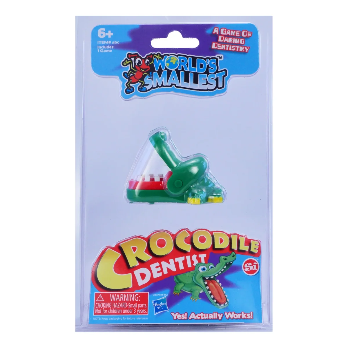 Crocodile Dentist Worlds Smallest