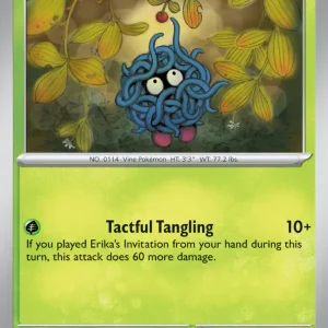 Tangela (Reverse Holo) – 114/165 (151) · Common · Lightly Played