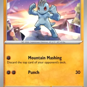 Machop – 066/165 (151) · Common · Lightly Played
