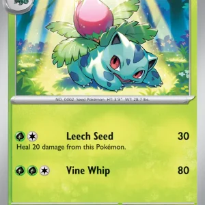 Ivysaur – 002/165 (151) · Uncommon · Lightly Played