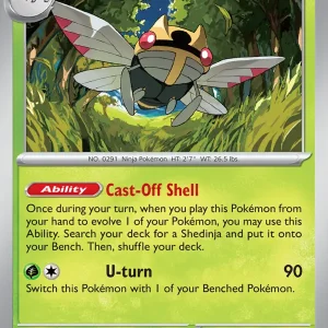 Ninjask – 017/132 (Mega Evolution) · Uncommon · Lightly Played
