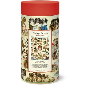 Vintage Dogs Cavallini - 1000 brikker