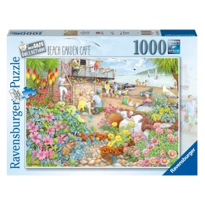 Cosy Cafe Collection: Beach Garden Cafe - 1000 Brikker