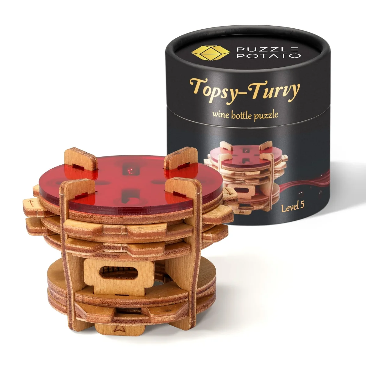 Puzzle Topsy Turvy Vin